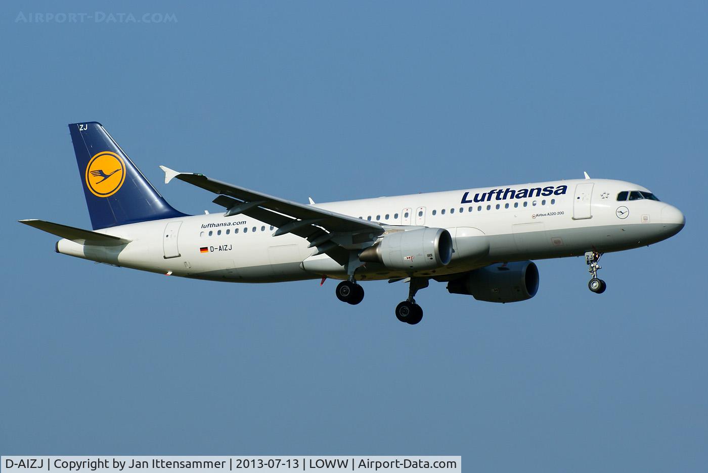 D-AIZJ, 2010 Airbus A320-214 C/N 4449, d-aizj
