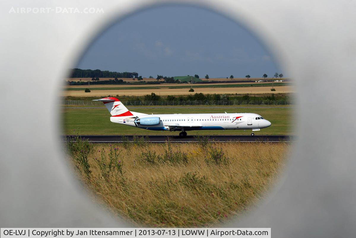 OE-LVJ, 1991 Fokker 100 (F-28-0100) C/N 11359, oe-lvj
