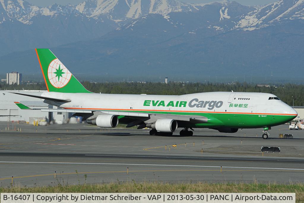 B-16407, 1995 Boeing 747-45E(BDSF) C/N 27899, Eva Air Boeing 747-400