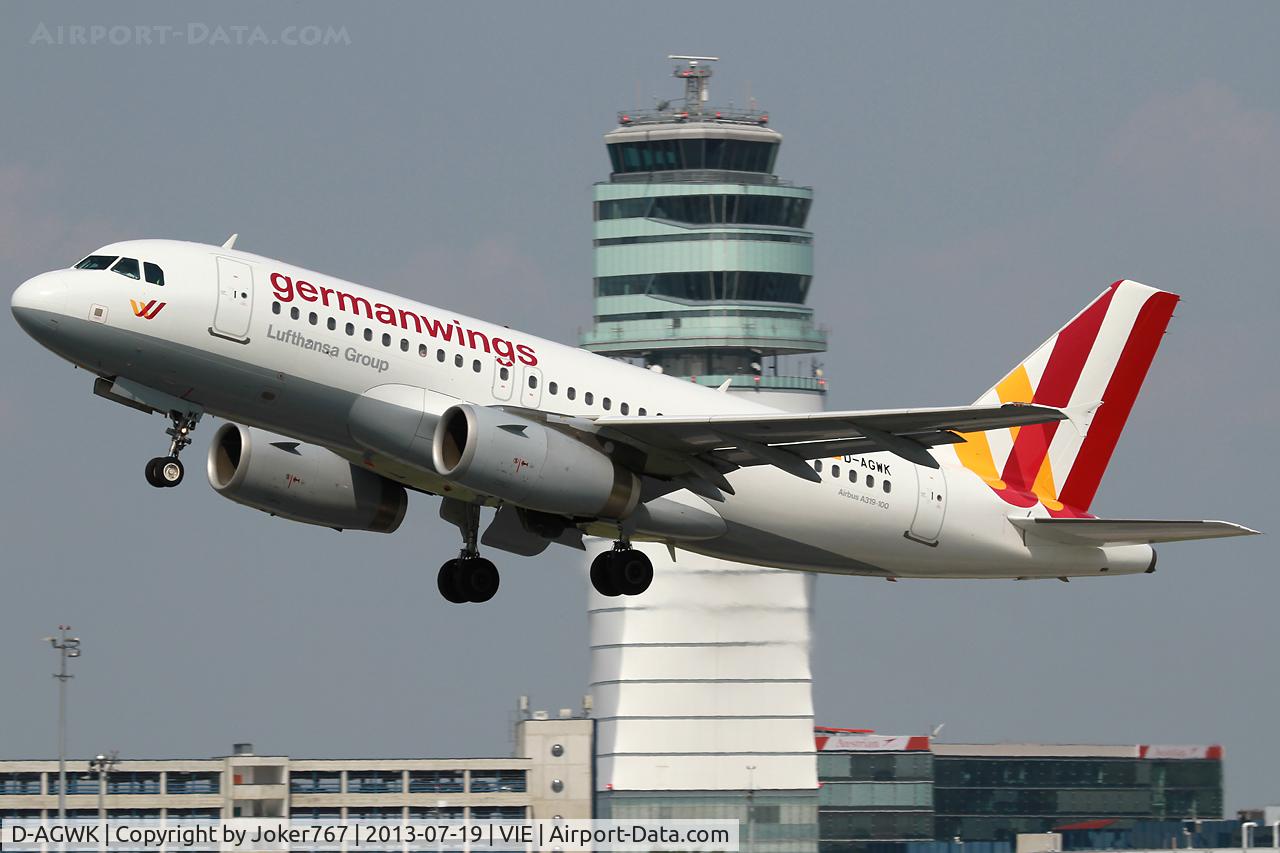 D-AGWK, 2008 Airbus A319-132 C/N 3500, Germanwings