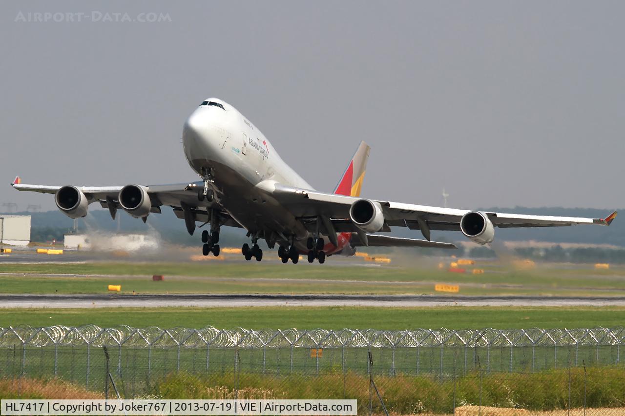 HL7417, 1993 Boeing 747-48EM(BDSF) C/N 25779, Asiana Cargo
