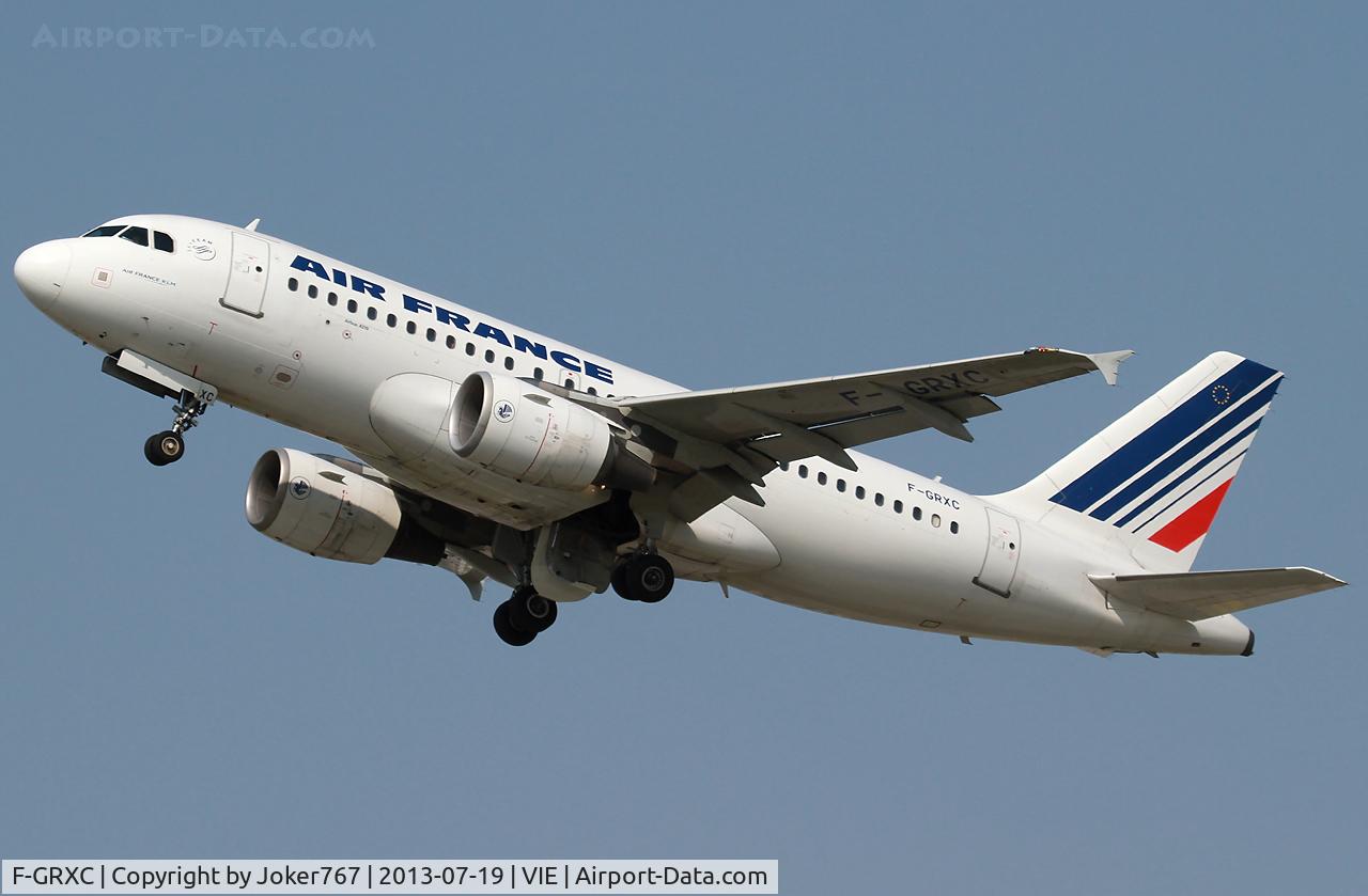 F-GRXC, 2002 Airbus A319-111 C/N 1677, Air France