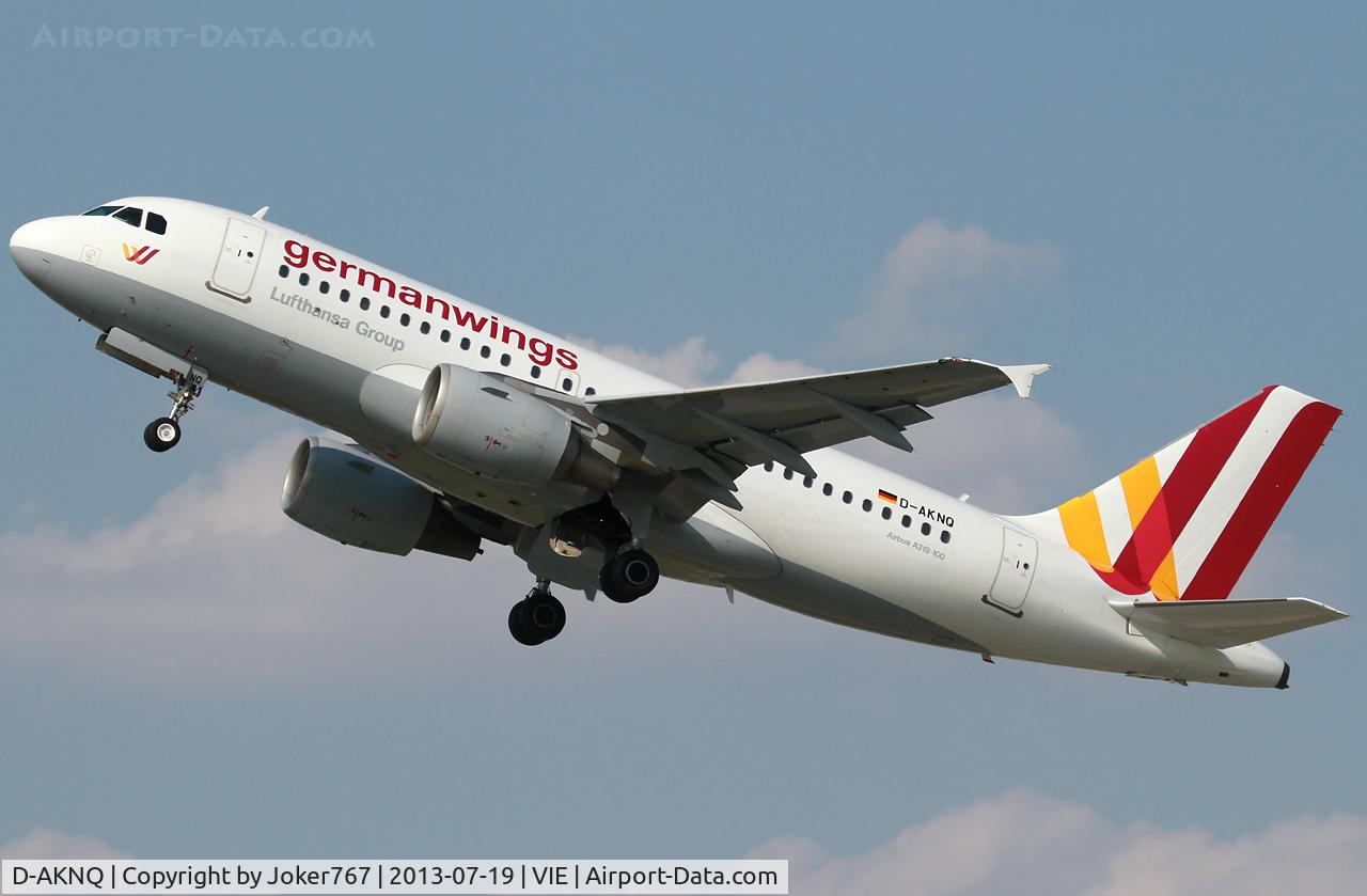 D-AKNQ, 2000 Airbus A319-112 C/N 1170, Germanwings