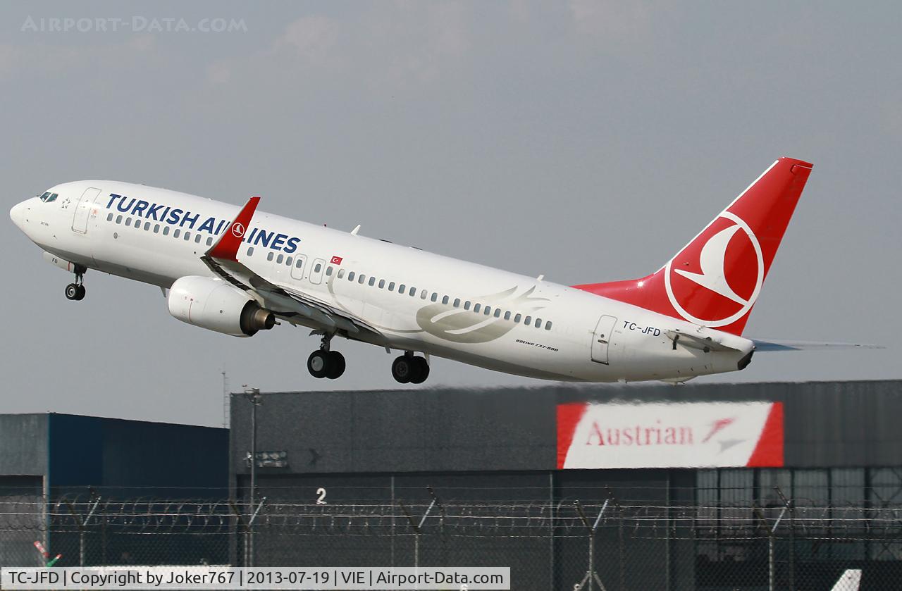 TC-JFD, 1998 Boeing 737-8F2 C/N 29766, Turkish Airlines