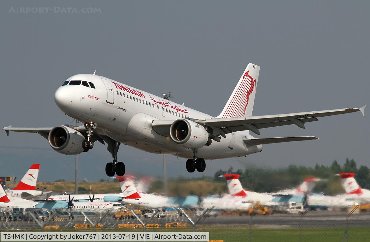 TS-IMK, 1998 Airbus A319-114 C/N 880, Tunisair