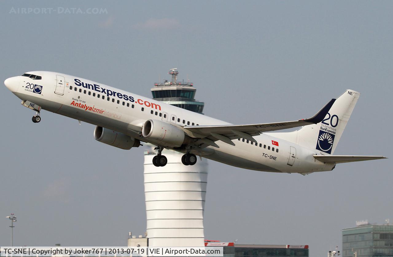 TC-SNE, 2008 Boeing 737-8HX C/N 29684, SunExpress