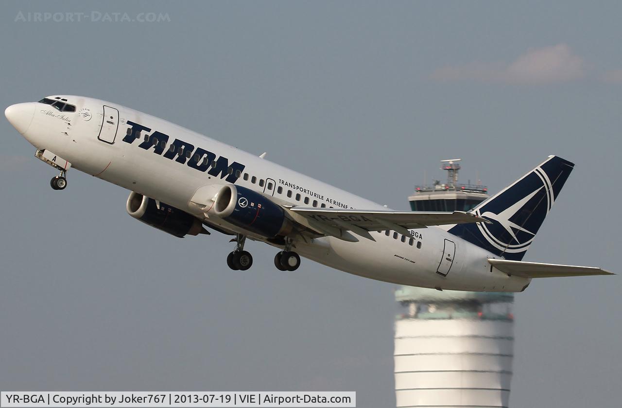YR-BGA, 1993 Boeing 737-38J C/N 27179, Tarom