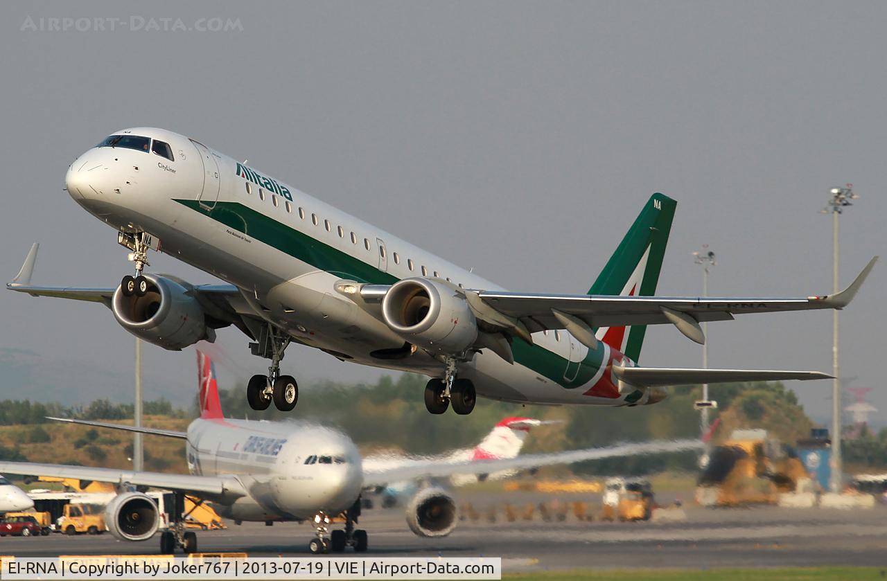 EI-RNA, 2011 Embraer 190LR (ERJ-190-100LR) C/N 19000470, Alitalia
