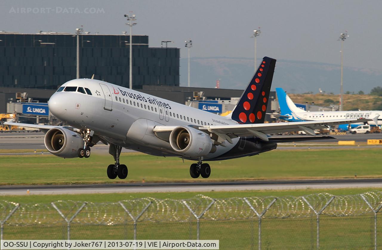 OO-SSU, 2004 Airbus A319-111 C/N 2230, Brussels Airlines
