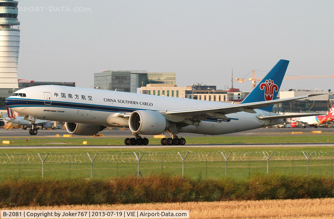 B-2081, 2010 Boeing 777-F1B C/N 37313, China Southern Cargo