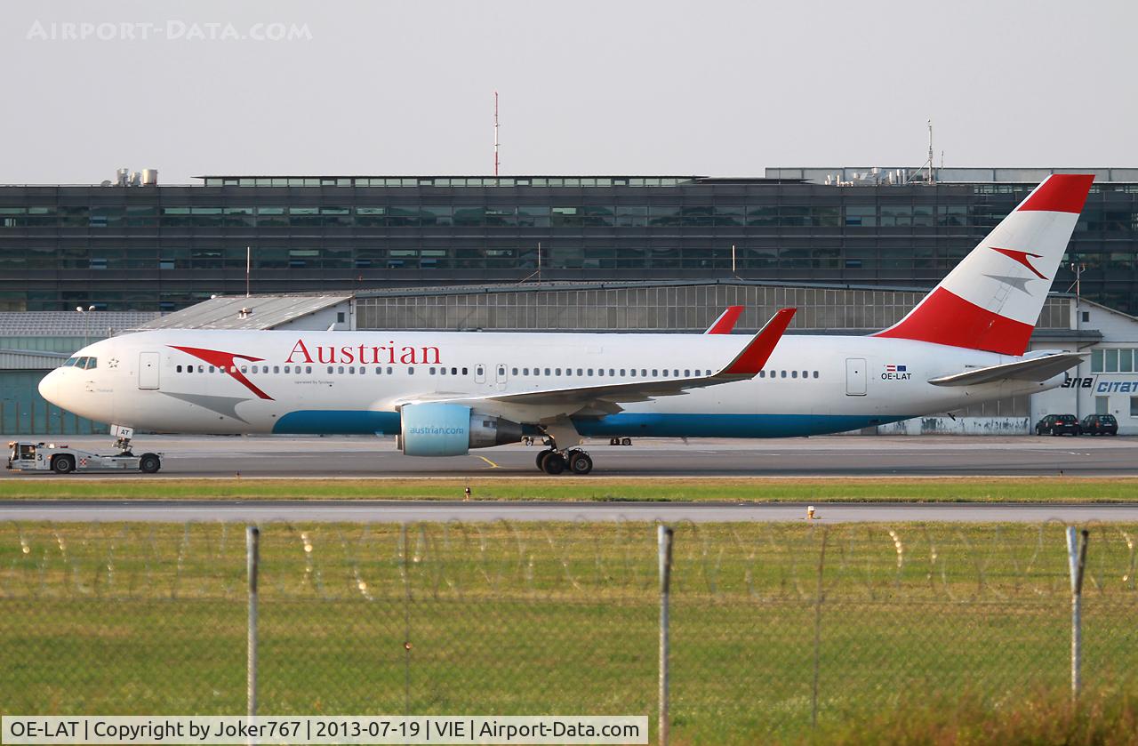 OE-LAT, 1991 Boeing 767-31A C/N 25273, Austrian Airlines
