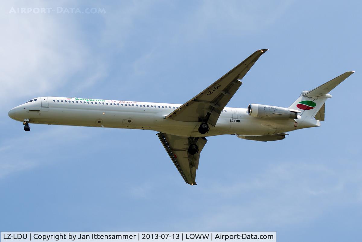 LZ-LDU, 1992 McDonnell Douglas MD-82 (DC-9-82) C/N 53204, lz-ldu