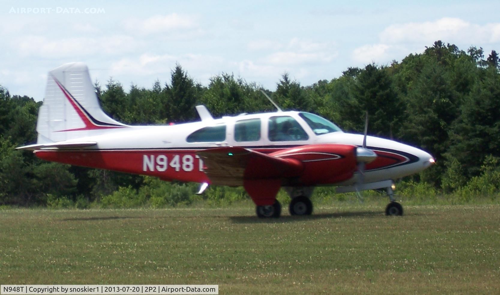 N948T, 1964 Beech D95A Travel Air C/N TD-600, 60th Annual Washington Island fishboil
