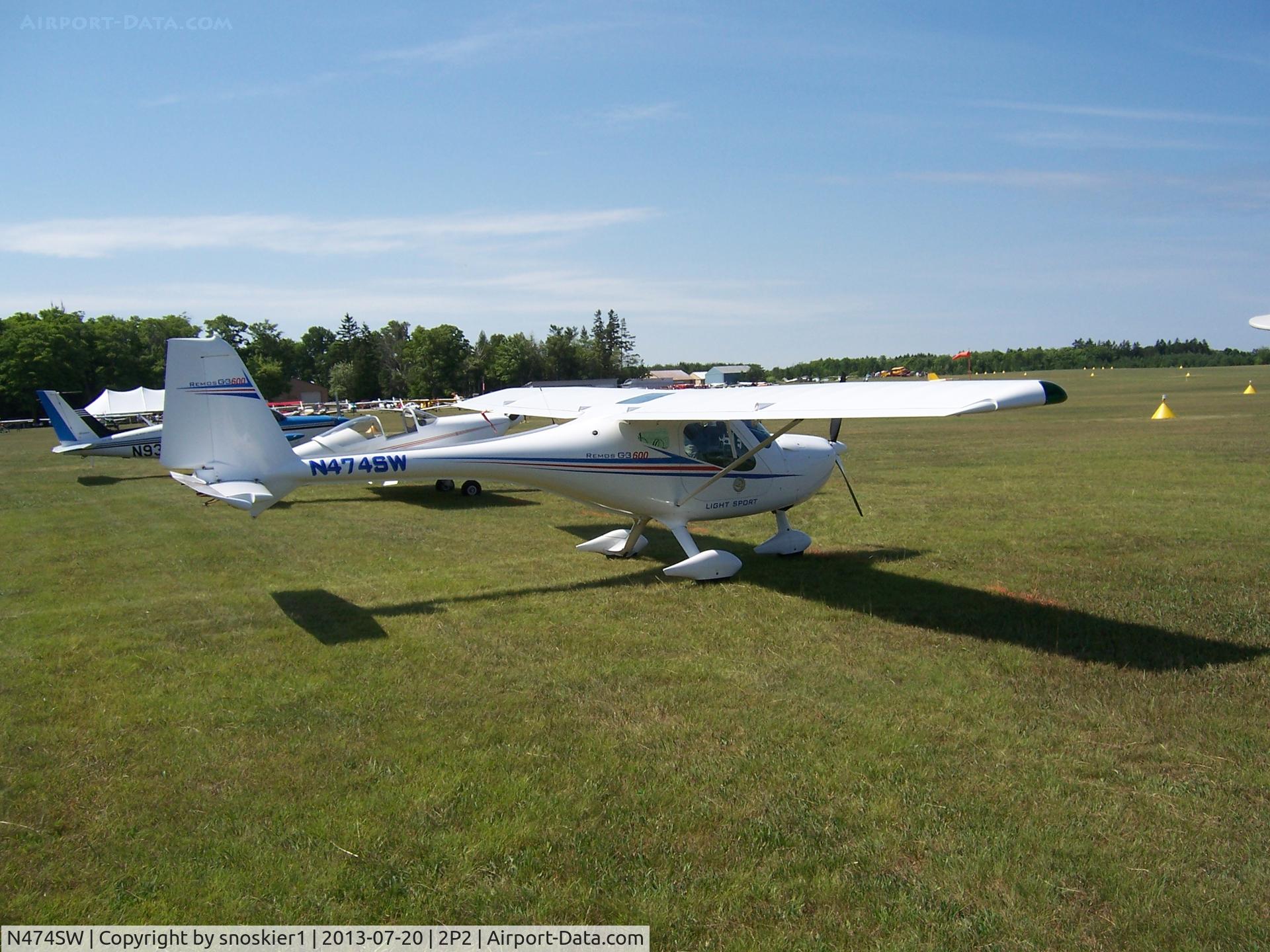 N474SW, 2007 Remos G-3/600 Mirage C/N 205, 60th Annual Washington Island fishboil