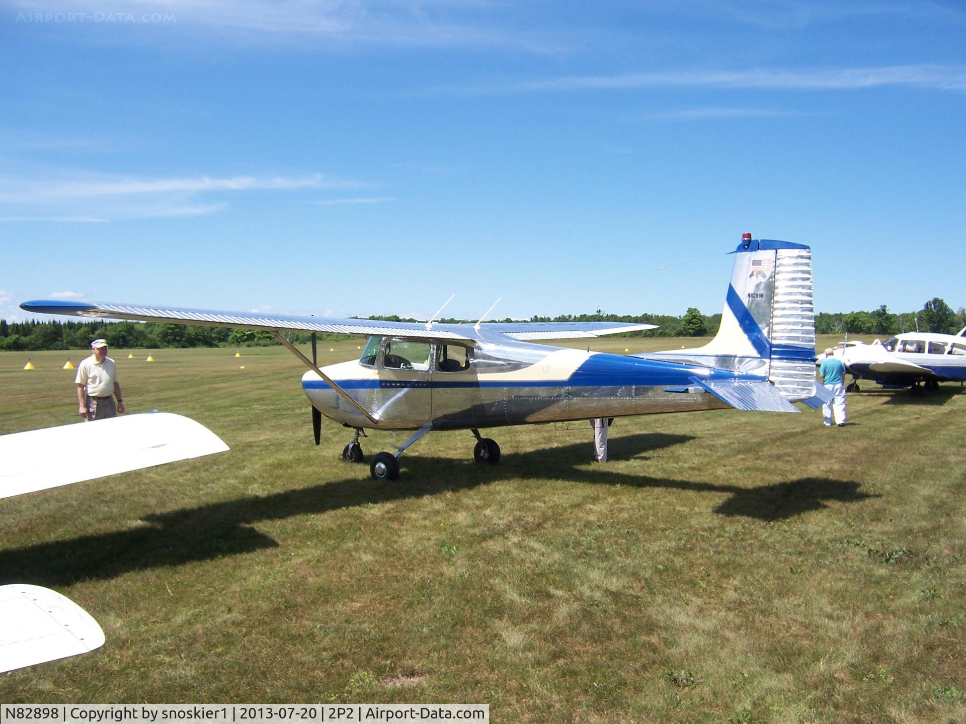 N82898, 1946 Aeronca 7AC Champion C/N 7AC1548, 60th Annual Washington Island fishboil
