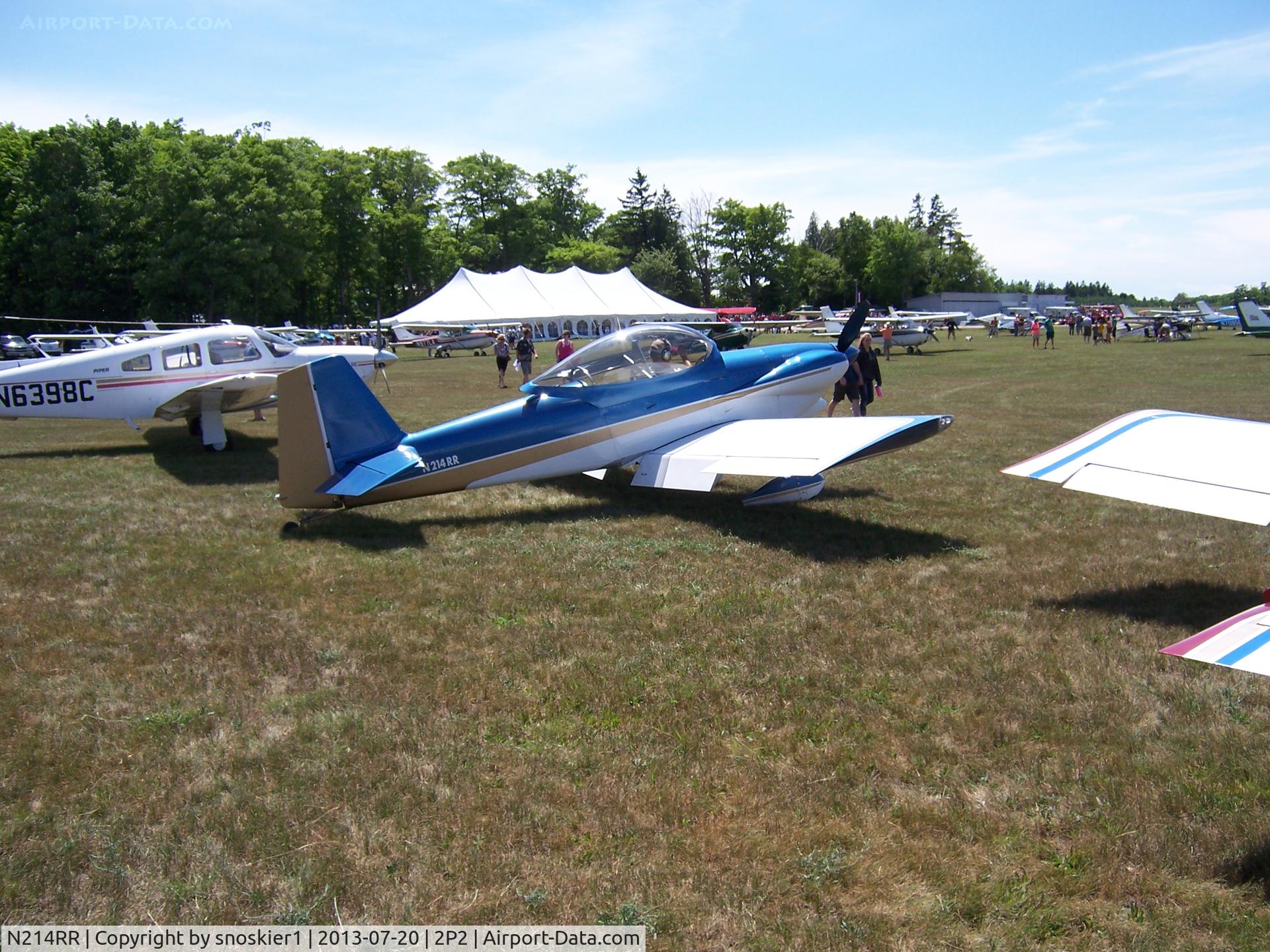 N214RR, 2008 Vans RV-4 C/N 2646, 60th Annual Washington Island fishboil