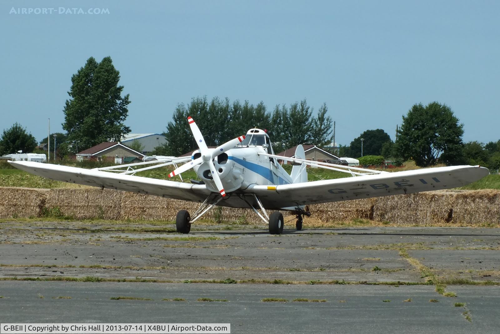 G-BEII, 1976 Piper PA-25-235 Pawnee C/N 25-7656059, Burn Gliding Club