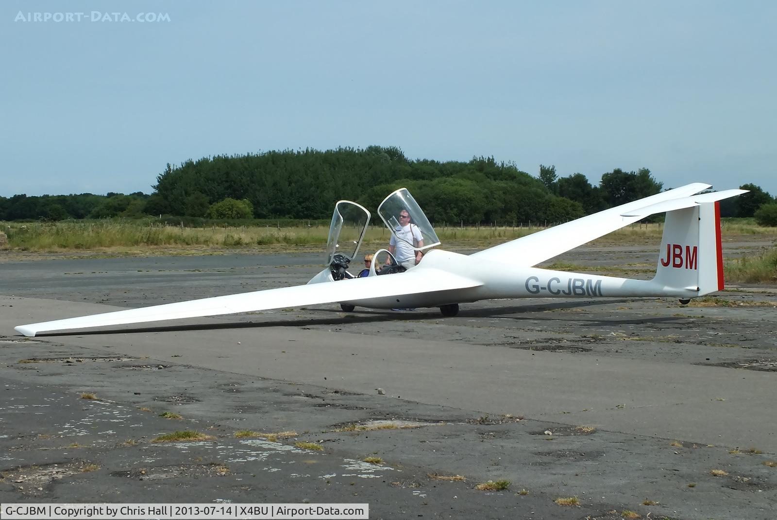 G-CJBM, 1981 Schleicher ASK-21 C/N 21089, Burn Gliding Club