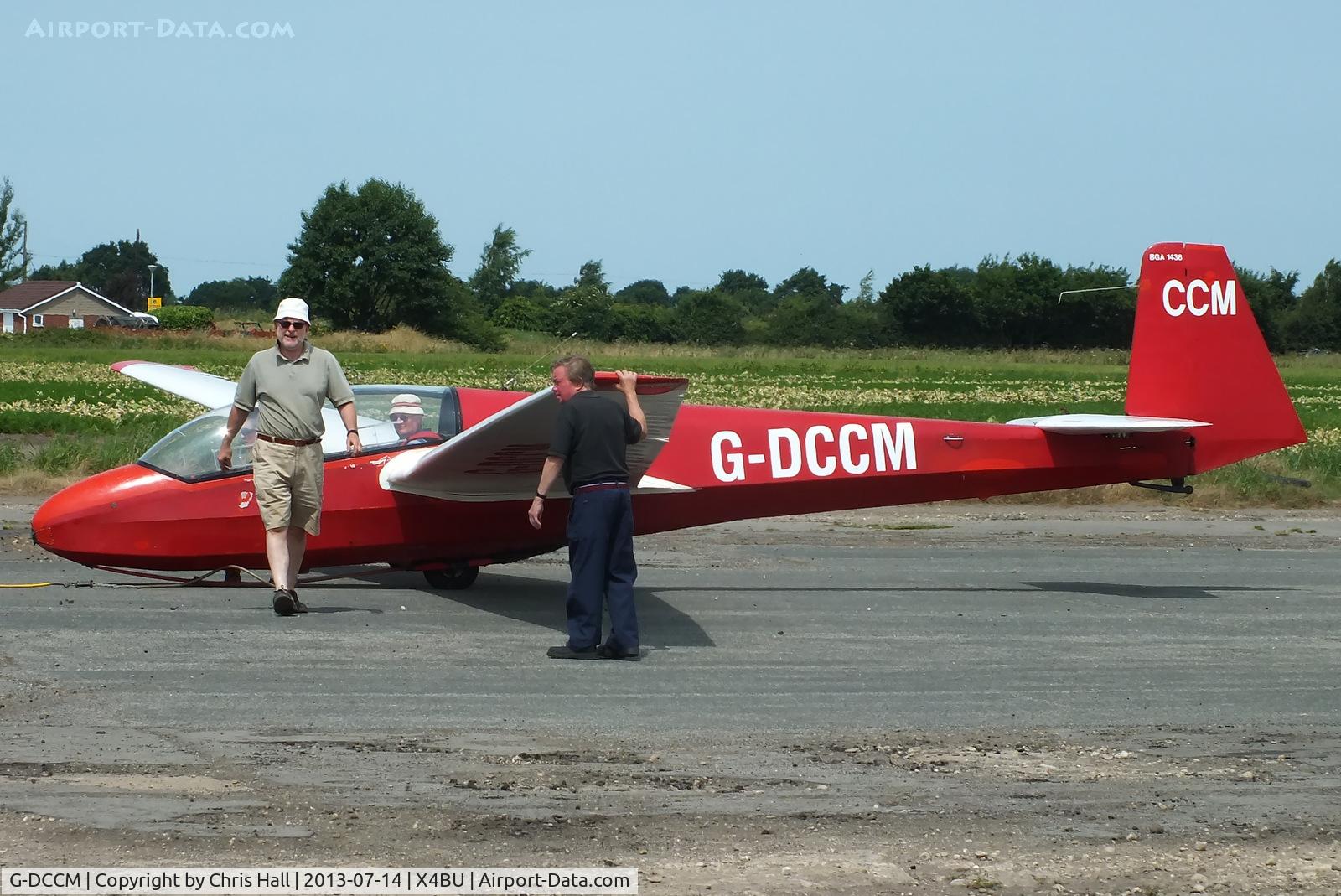 G-DCCM, 1968 Schleicher ASK-13 C/N 13053, Burn Gliding Club
