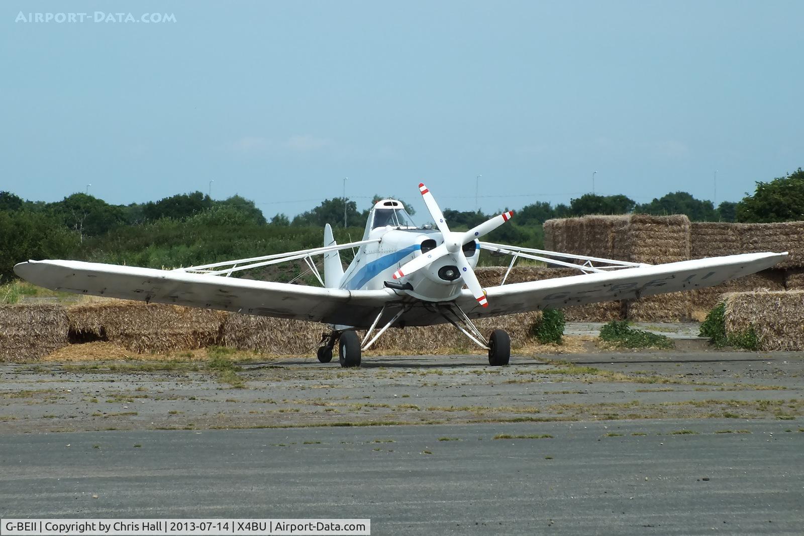G-BEII, 1976 Piper PA-25-235 Pawnee C/N 25-7656059, Burn Gliding Club