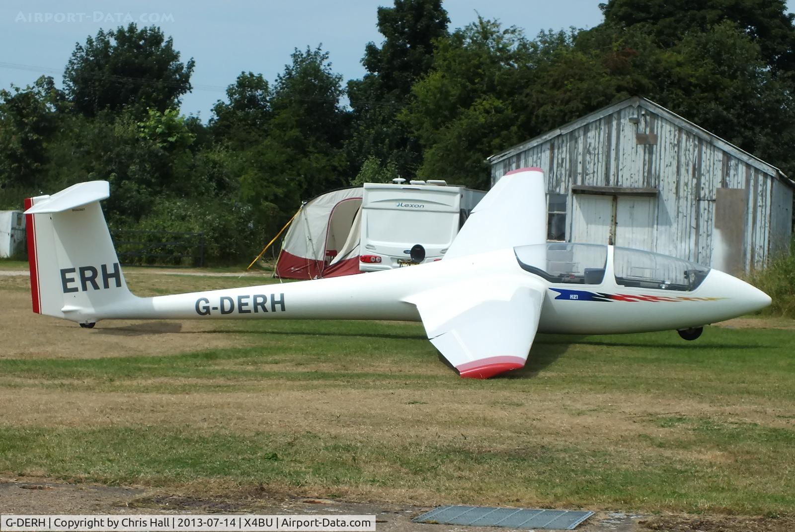 G-DERH, 1983 Schleicher ASK-21 C/N 21147, Burn Gliding Club