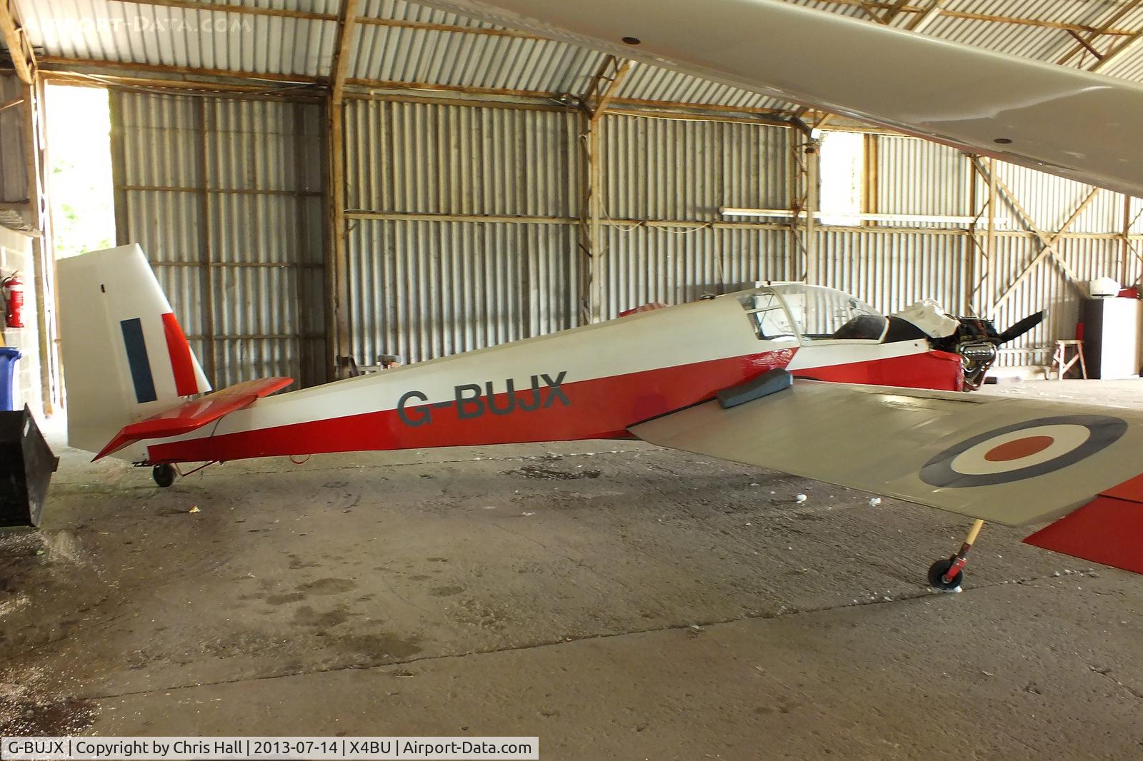 G-BUJX, 1977 Slingsby T-61F Venture T2 C/N 1873, Burn Gliding Club