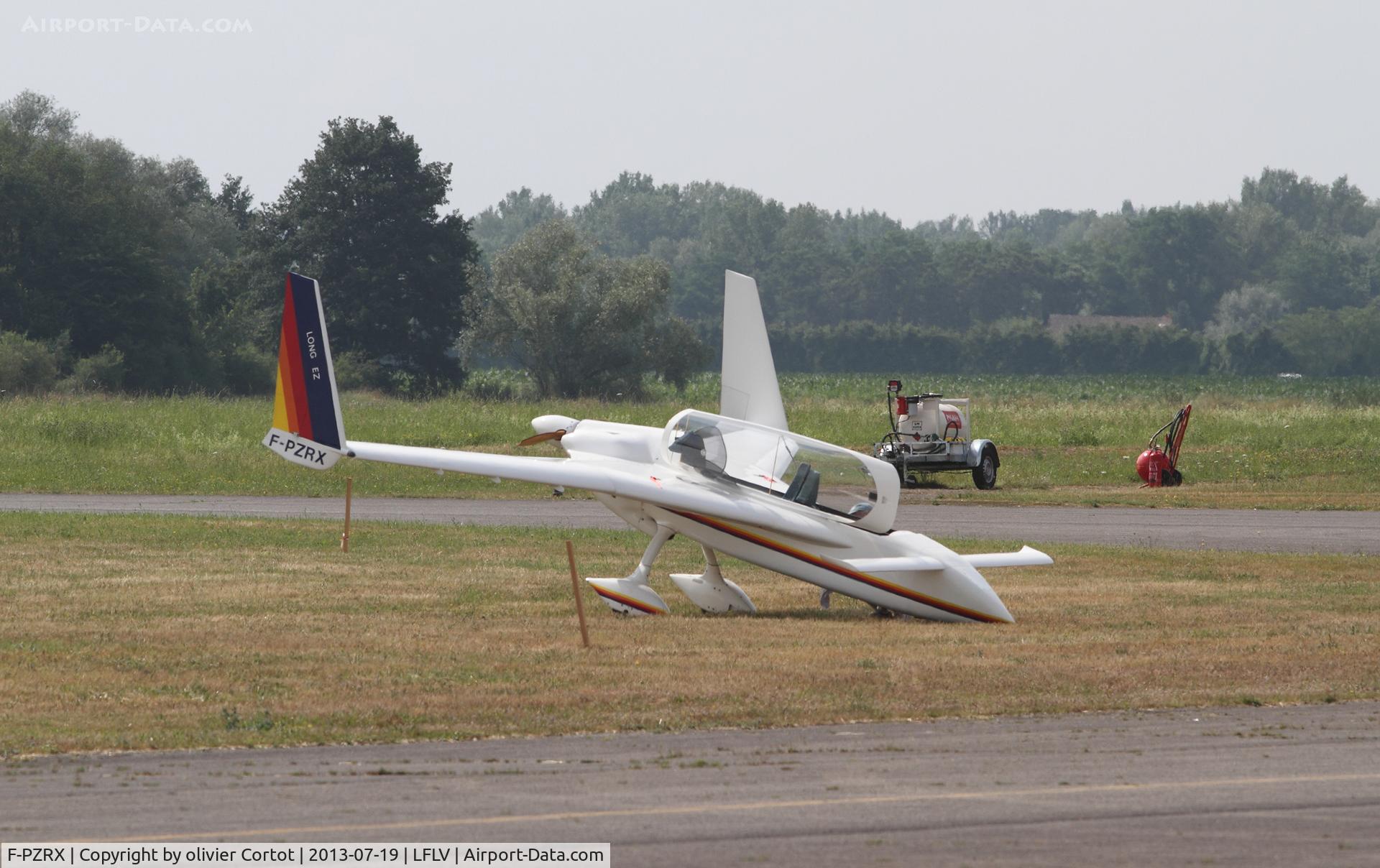 F-PZRX, Rutan Long-EZ C/N 2114, Vichy RSA