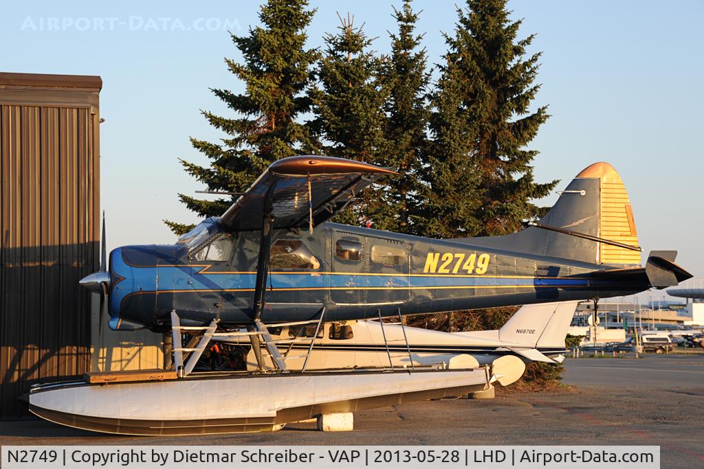 N2749, 1952 De Havilland Canada U-6A Beaver C/N 285, Dash DHC2 Beaver