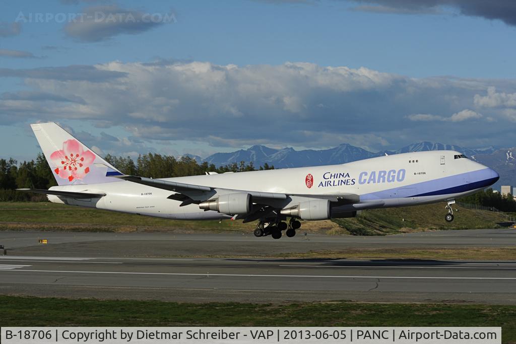 B-18706, 2001 Boeing 747-409F/SCD C/N 30763, China Airlines Boeing 747-400