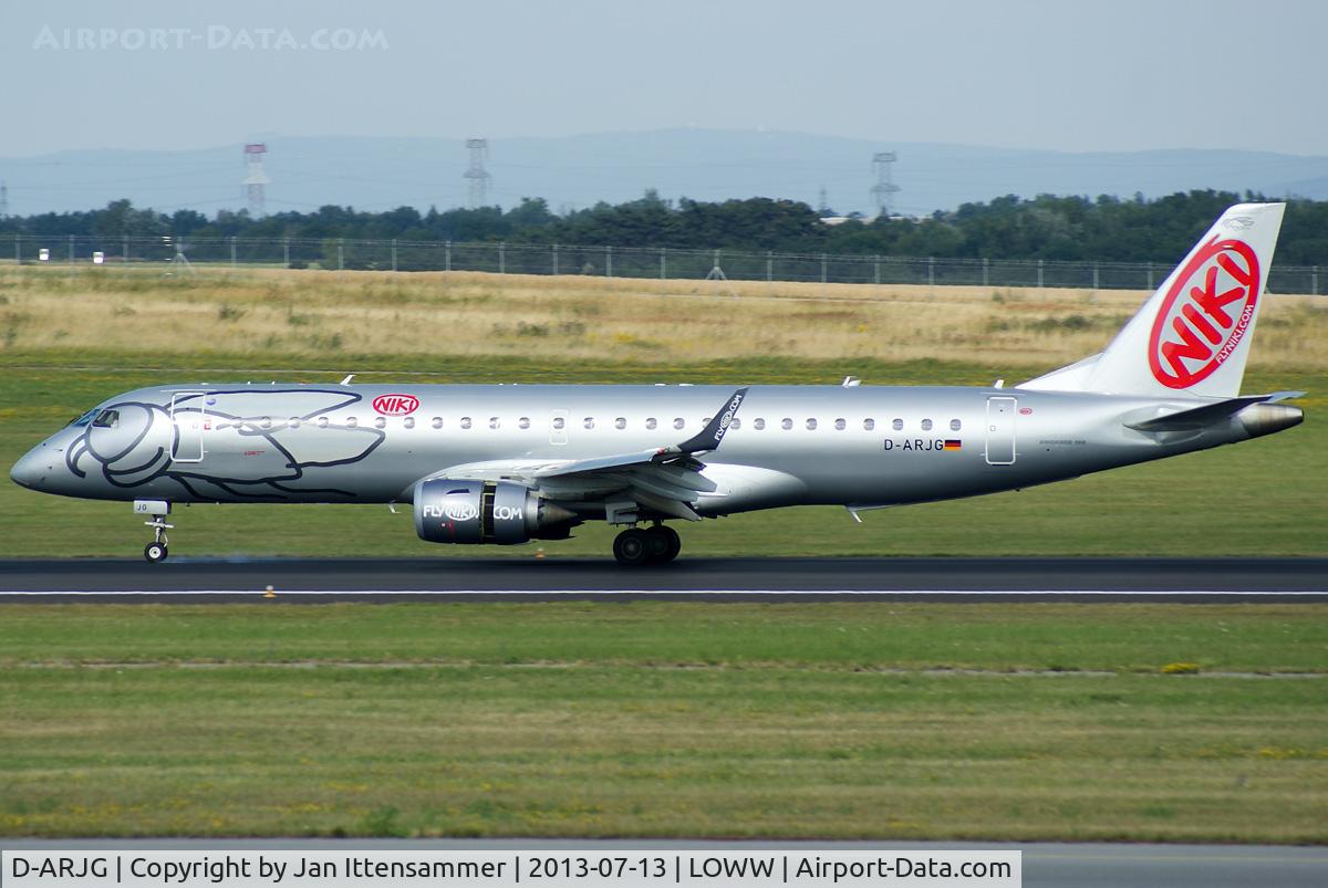 D-ARJG, 2011 Embraer 190LR (ERJ-190-100LR) C/N 19000435, d-arjg