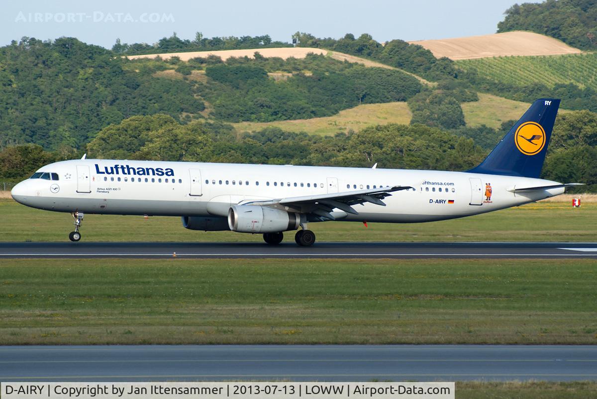 D-AIRY, 1998 Airbus A321-131 C/N 0901, D-AIRY