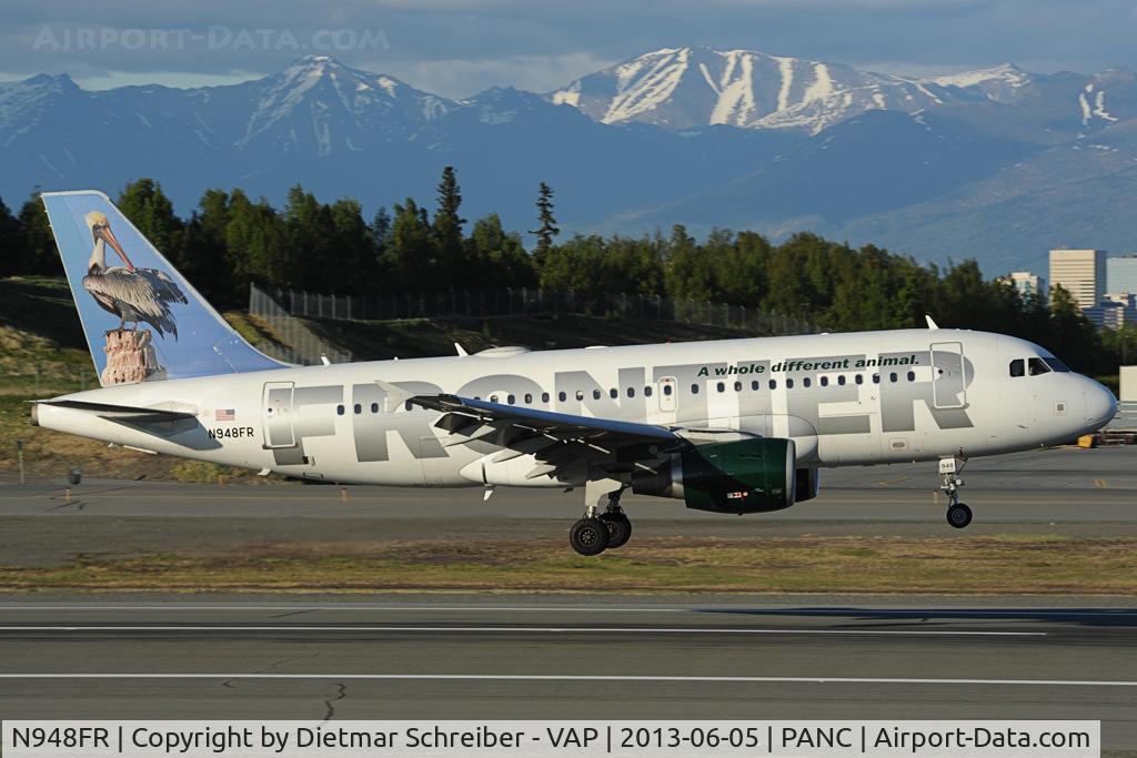 N948FR, 2006 Airbus A319-112 C/N 2836, Frontier Airbus 319