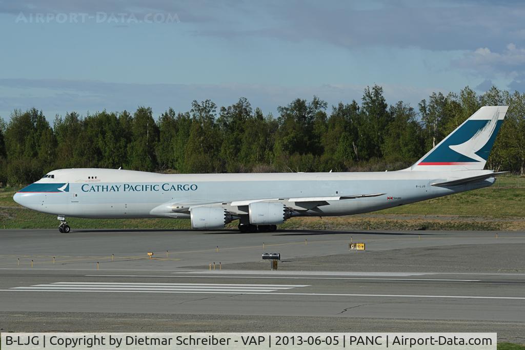 B-LJG, 2012 Boeing 747-867F C/N 39244, Cathay Pacific Boeing 747-800