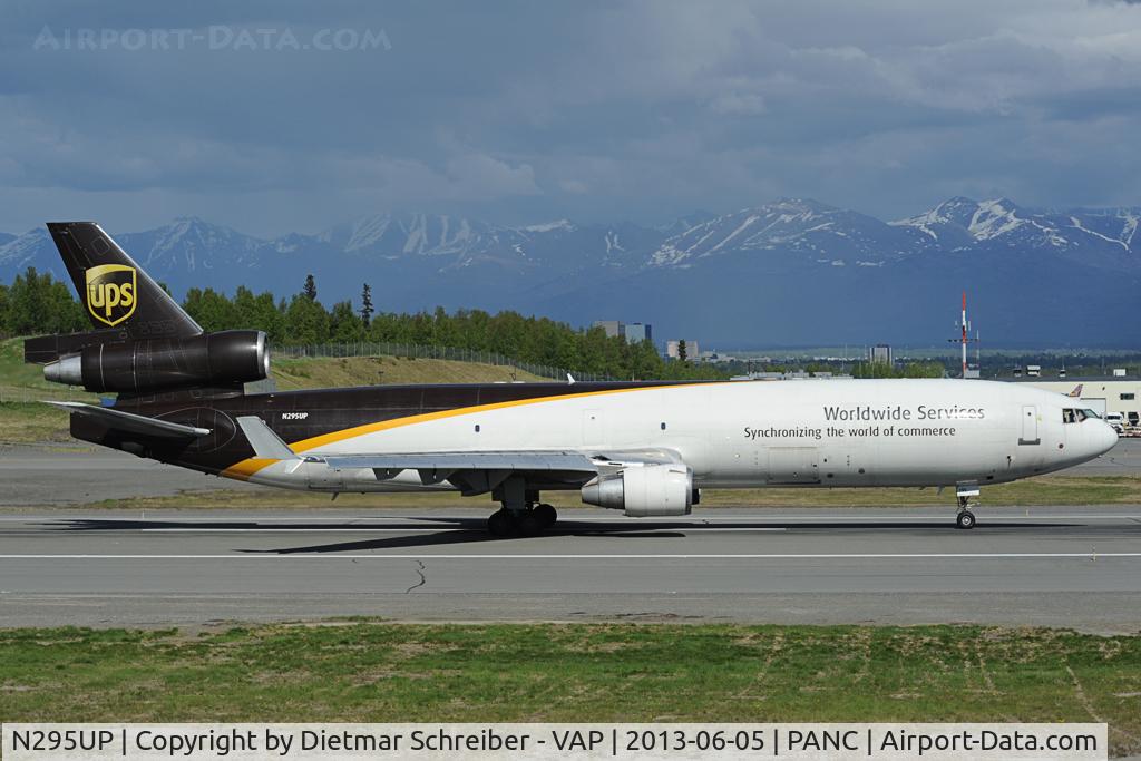 N295UP, 1992 McDonnell Douglas MD-11 C/N 48475, UPS MD11