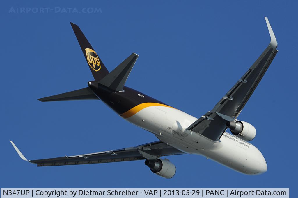 N347UP, 2012 Boeing 767-34A/ER C/N 37871, UPS Boeing 767-300