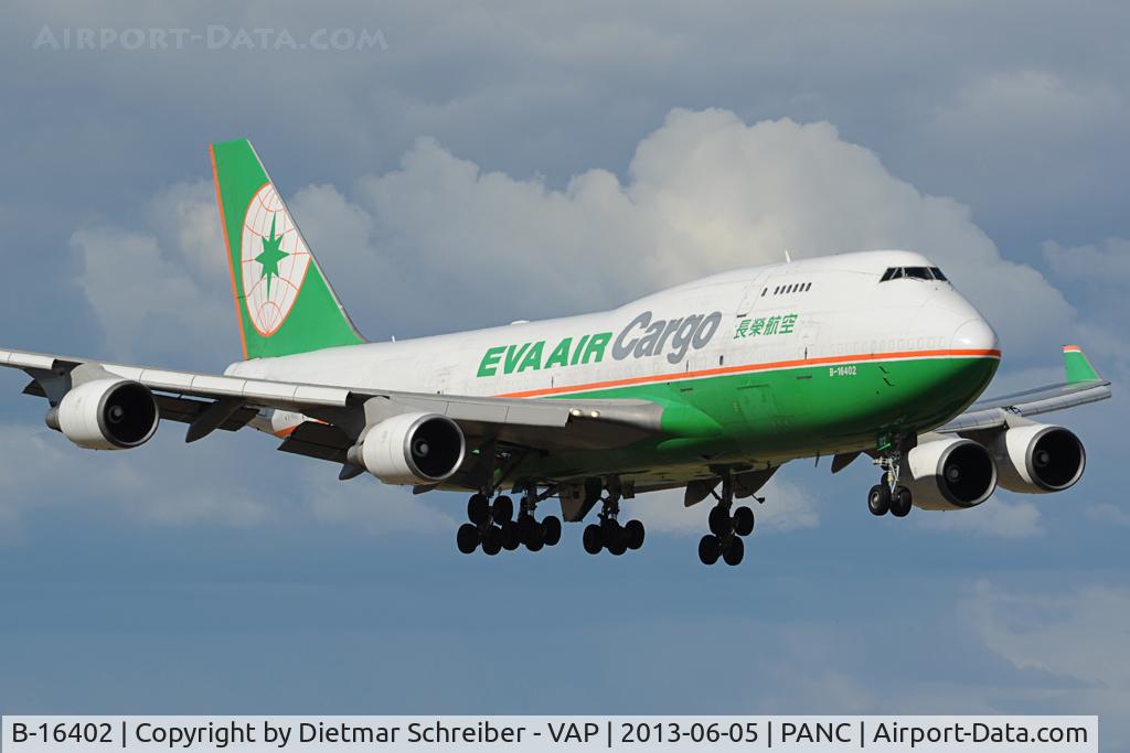 B-16402, 1992 Boeing 747-45E C/N 27063, Eva Air Boeing 747-400