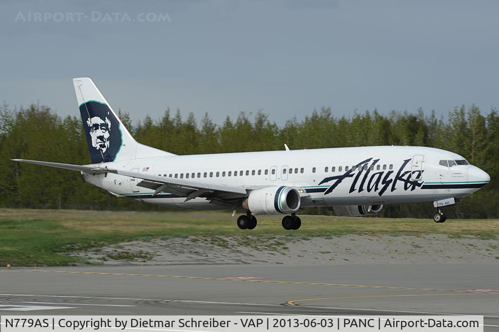 N779AS, 1994 Boeing 737-4Q8 C/N 25111, Alaska Airlines Boeing 737-400