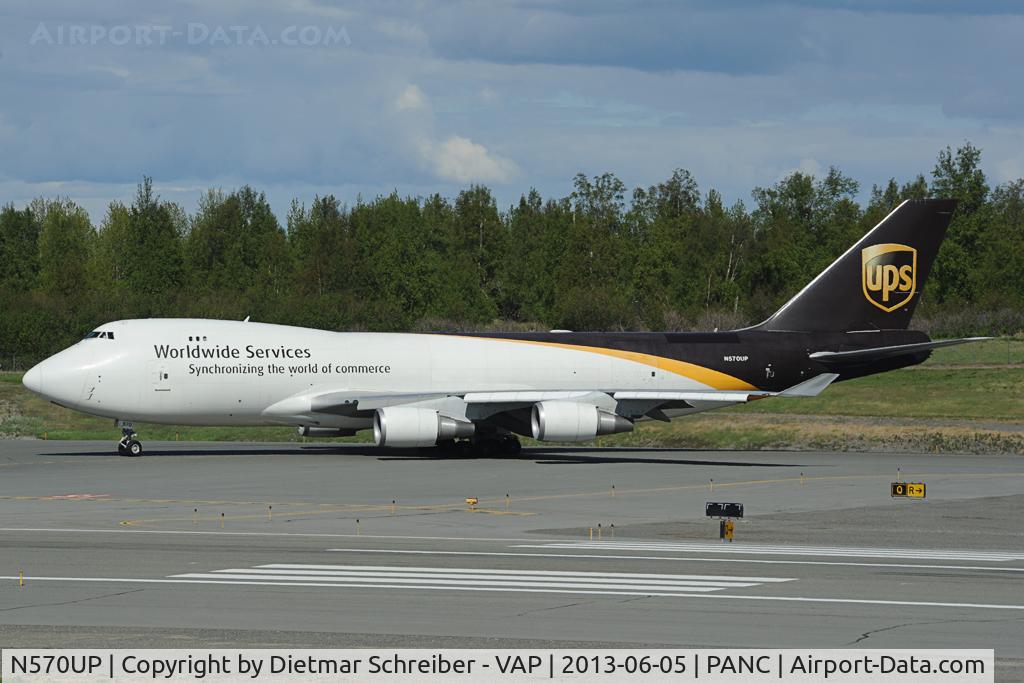 N570UP, 2007 Boeing 747-44AF C/N 35667, UPS Boeing 747-400