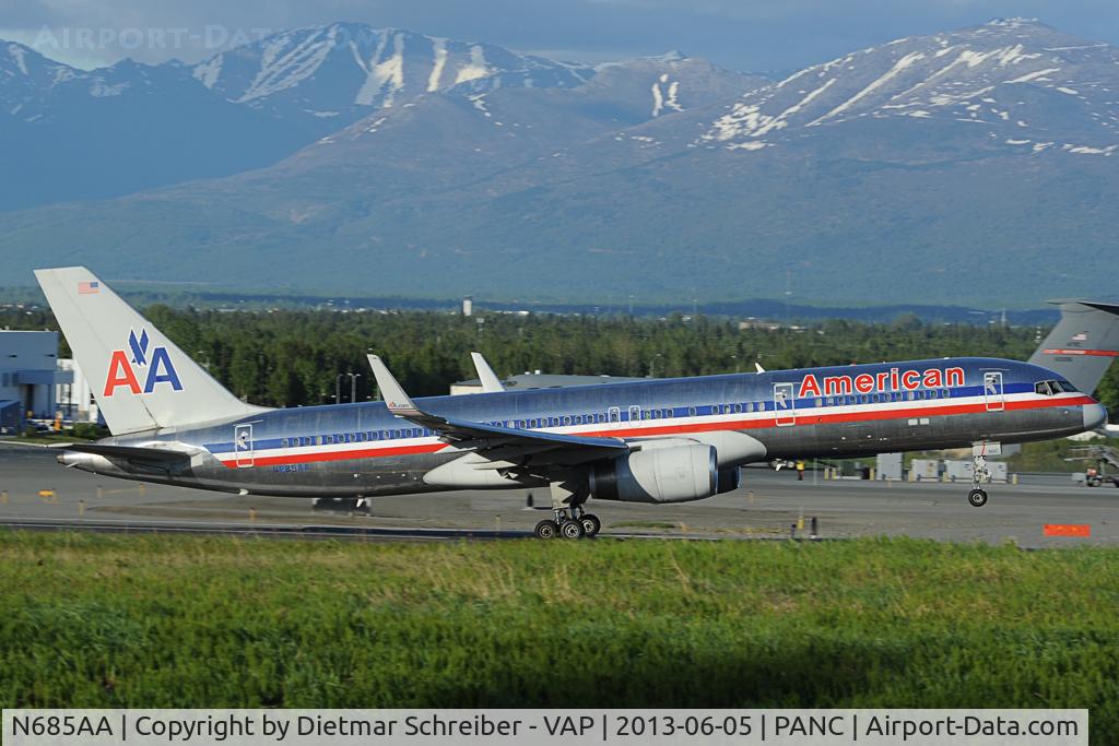 N685AA, 1992 Boeing 757-223 C/N 25342, American Airlines Boeing 757-200