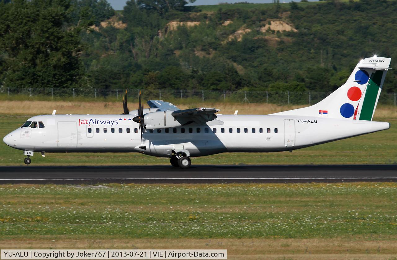 YU-ALU, 1997 ATR 72-212A C/N 536, Jat Airways