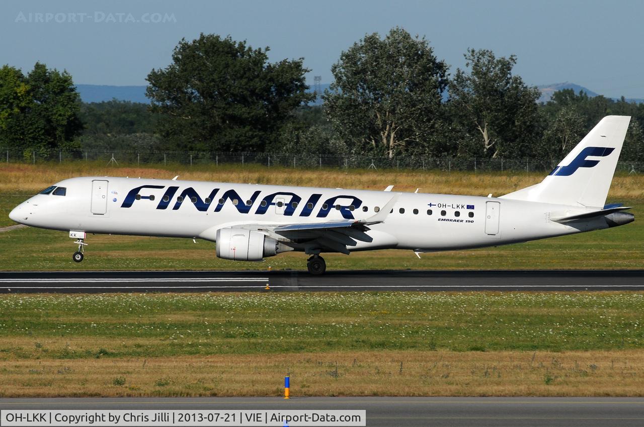 OH-LKK, 2007 Embraer 190LR (ERJ-190-100LR) C/N 19000127, Finnair