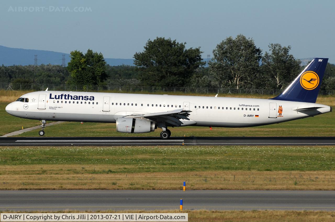 D-AIRY, 1998 Airbus A321-131 C/N 0901, Lufthansa