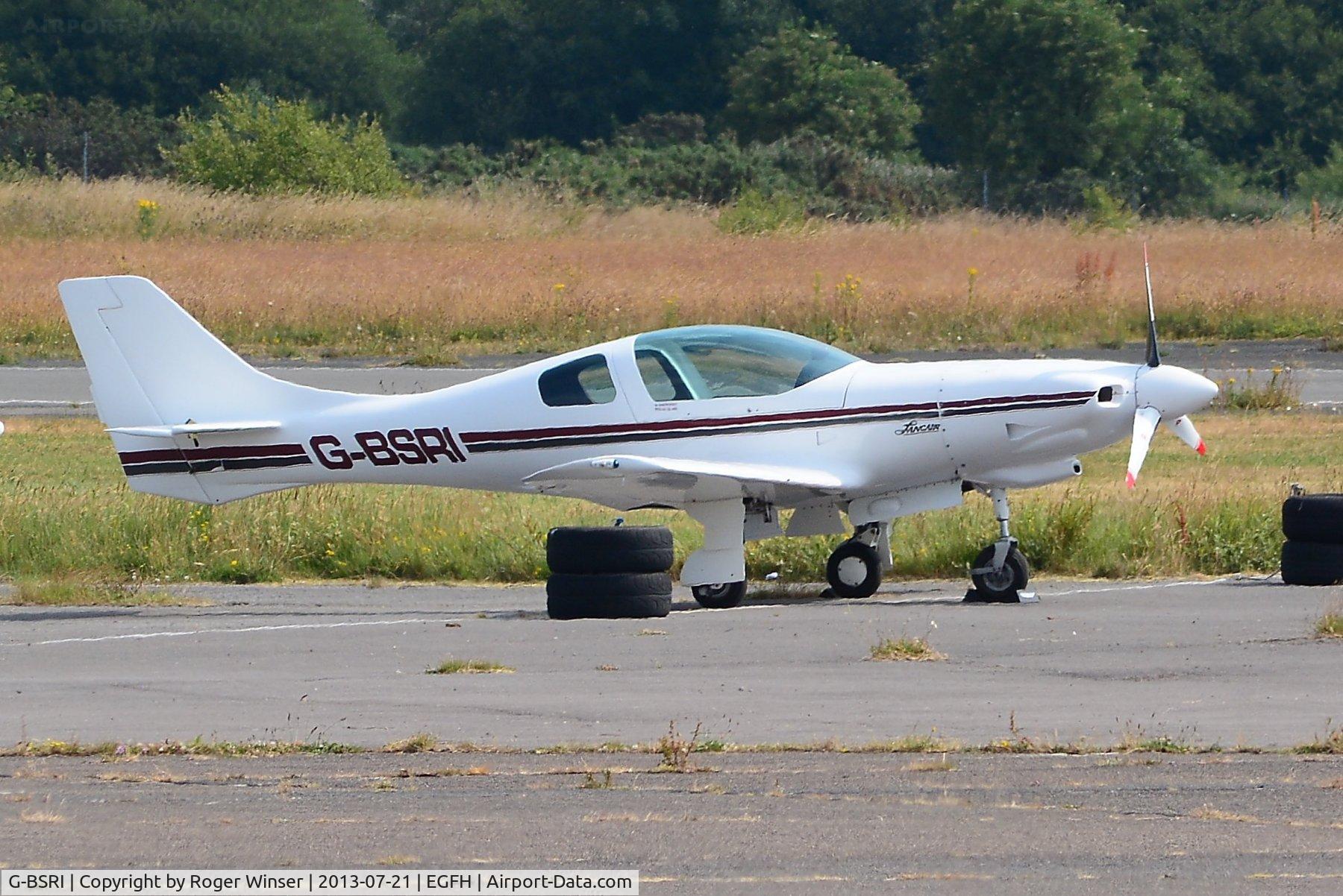 G-BSRI, 1992 Lancair 235 C/N PFA 191-11467, Visiting Lancair.