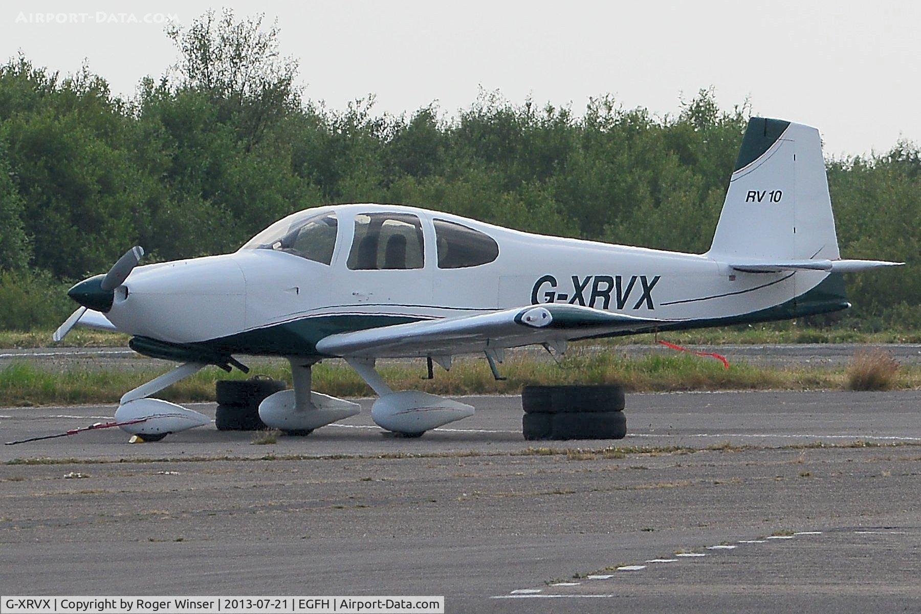 G-XRVX, 2006 Van's RV-10 C/N PFA 339-14592, Visiting RV-10.