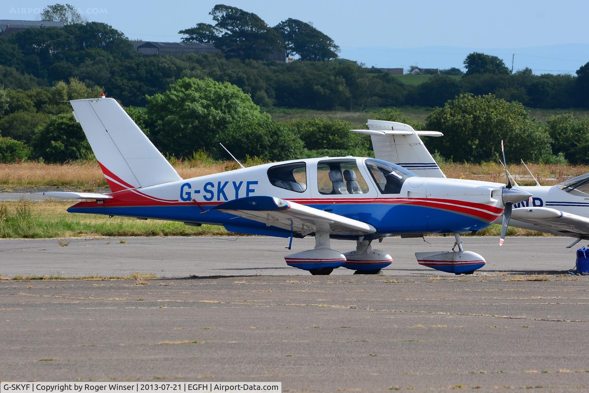 G-SKYF, 1993 Socata TB-10 Tobago C/N 1589, Visiting TB-10.