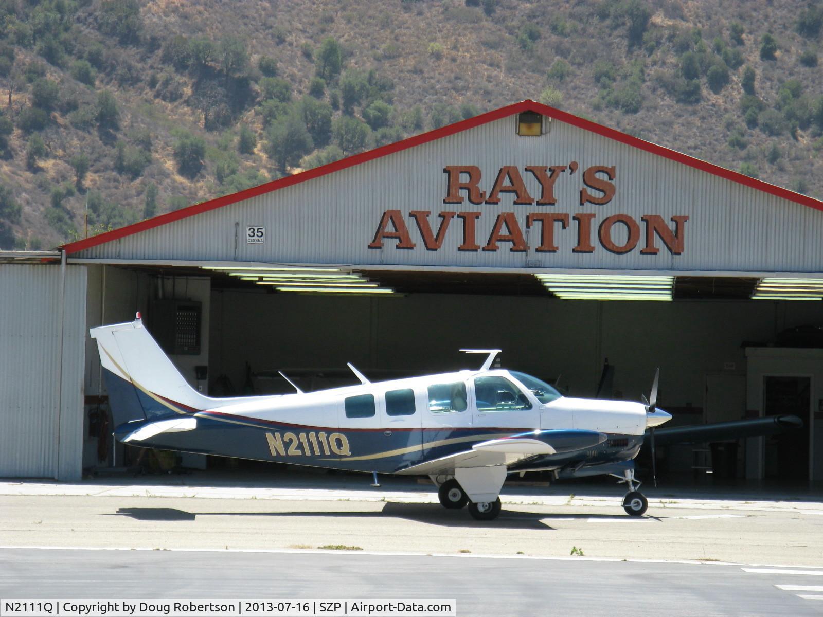N2111Q, 1969 Beech 36 Bonanza C/N E-135, 1969 Beech 36 BONANZA, Continental IO-550 300 Hp upgrade, glass panels, refinished, my 2008 Oshkosh EAA AirVenture and beyond ride. See earlier trip photos.