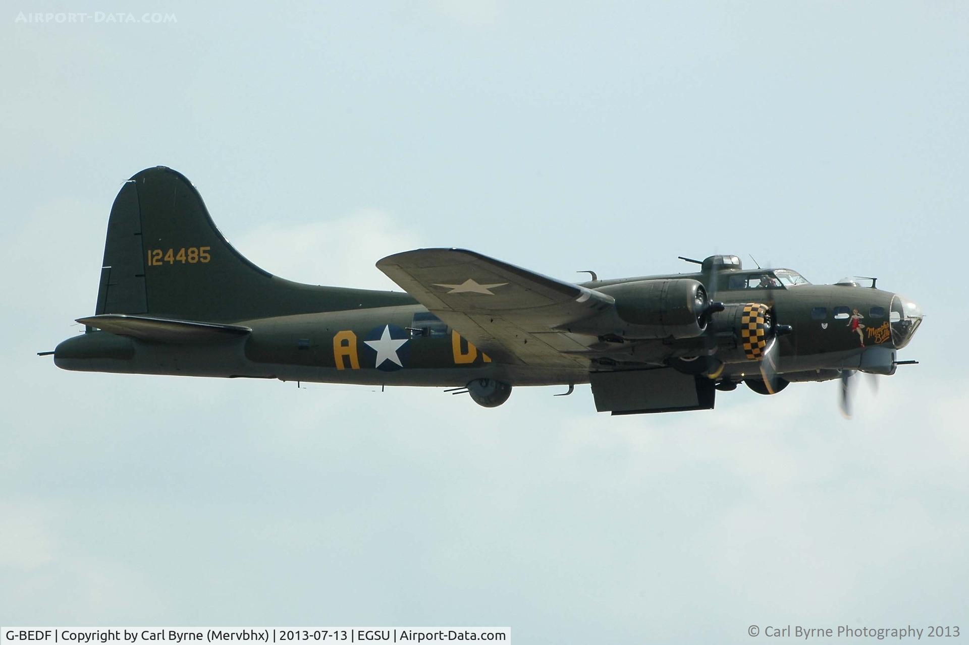 G-BEDF, 1944 Boeing B-17G Flying Fortress C/N 8693, Flying as part of the 