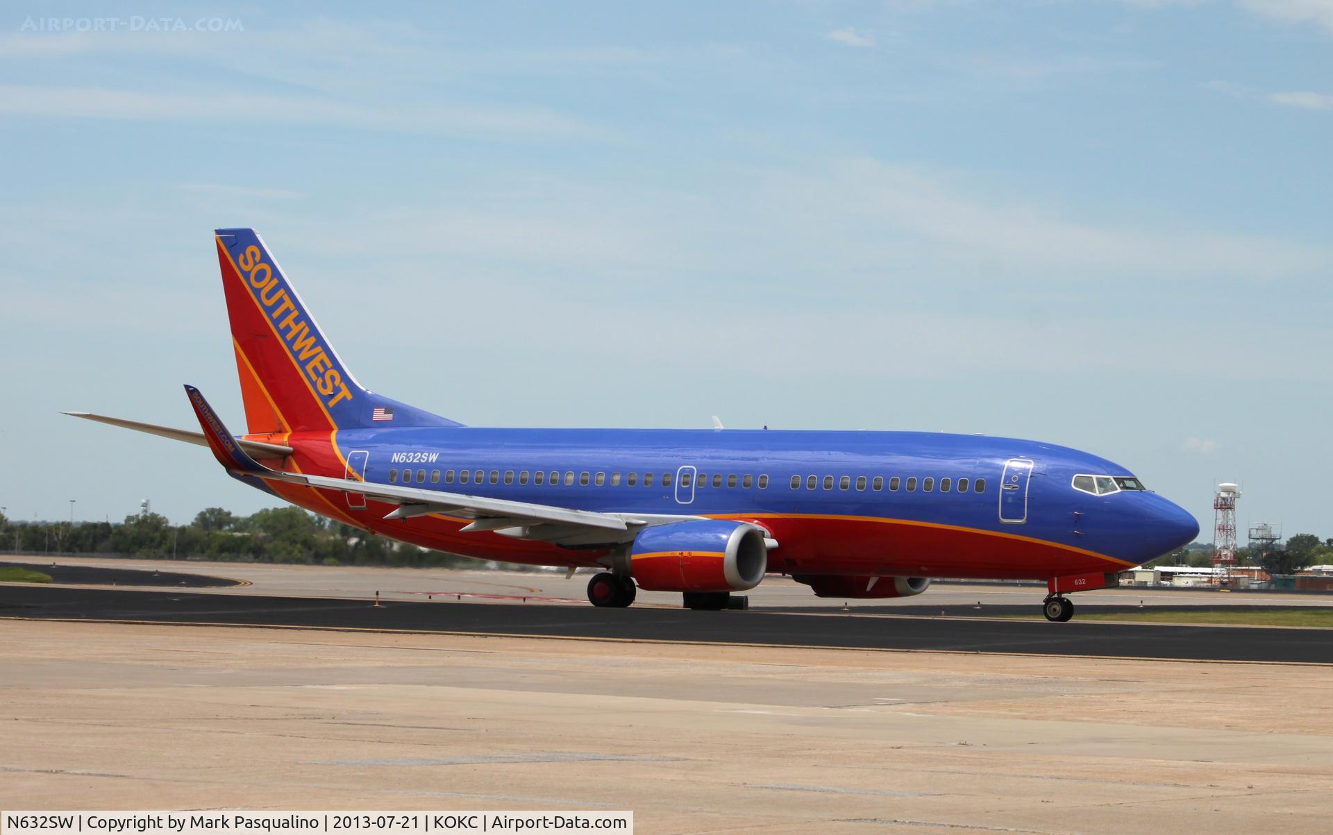 N632SW, 1996 Boeing 737-3H4 C/N 27707, Boeing 737-300