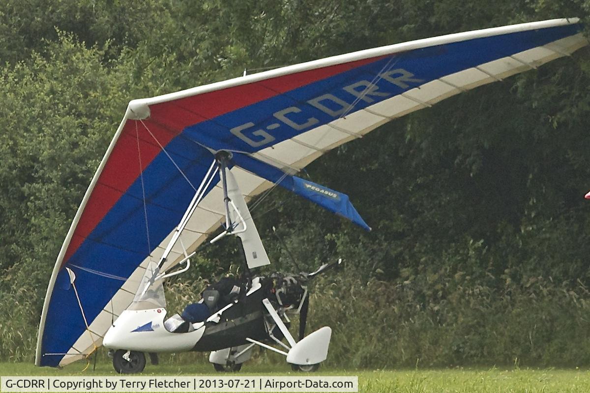 G-CDRR, 2005 P&M Aviation Pegasus Quantum 15-912 C/N 8134, At 2013 Stoke Golding Stakeout