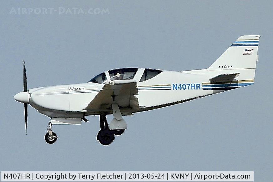 N407HR, 1991 Stoddard-Hamilton Glasair I RG C/N 407, At Van Nuys Airport in May 2013